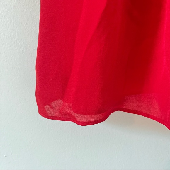 Haute Hippie Criss Cross Strapy BackThe Exit Strategy Silk Mini Dress (Y1) - Picture 6 of 15